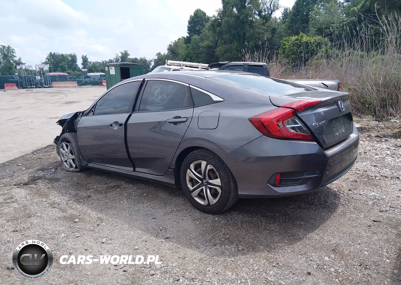 2016 Honda Civic Lx VIN:19XFC2F57GE227431 - 3