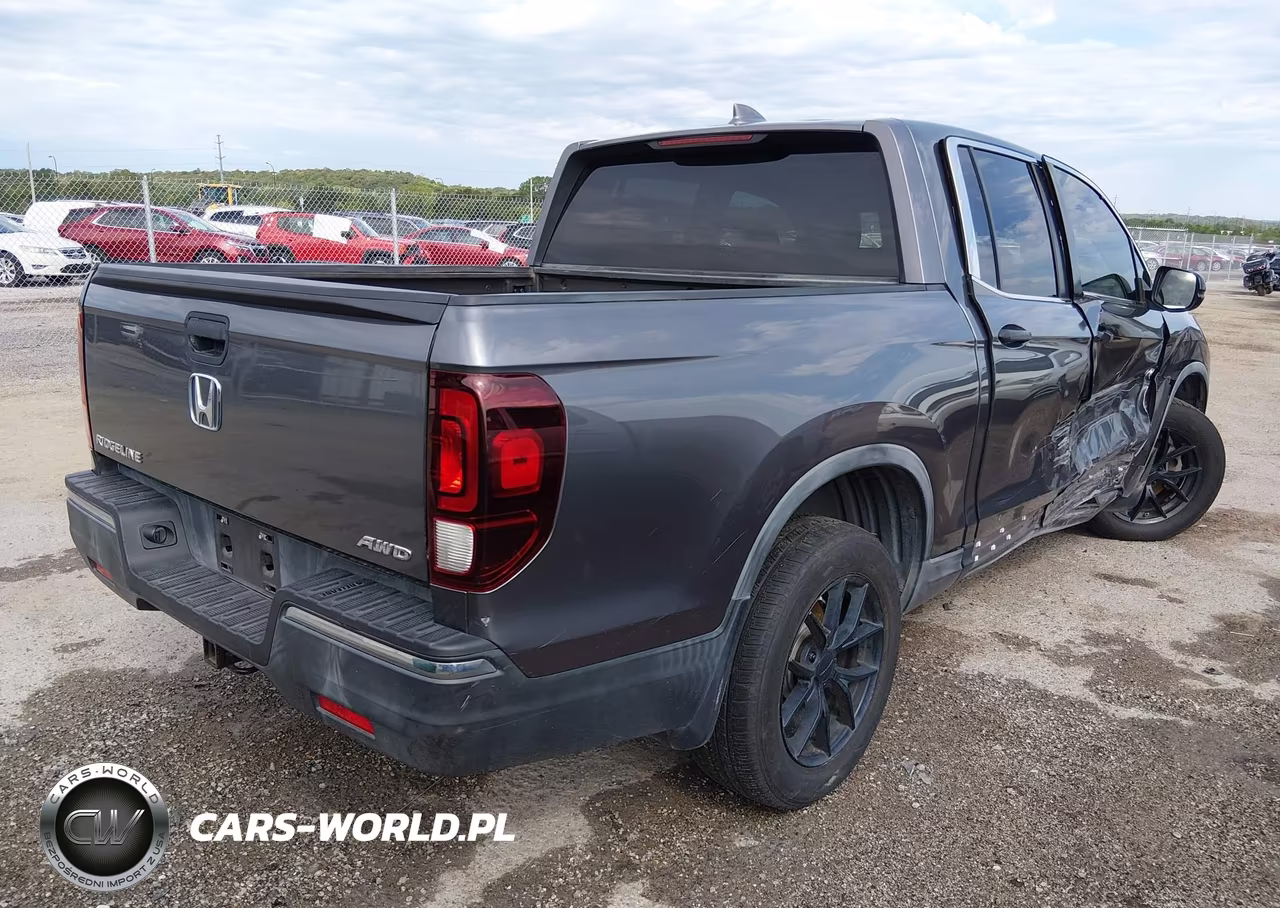 2017 Honda Ridgeline Rt VIN:5FPYK3F22HB021492 - 4