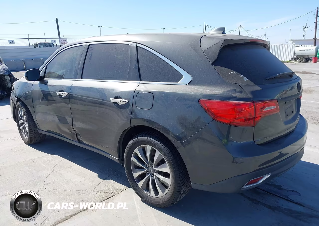 2014 Acura Mdx Technology Package VIN:5FRYD3H46EB018381 - 3