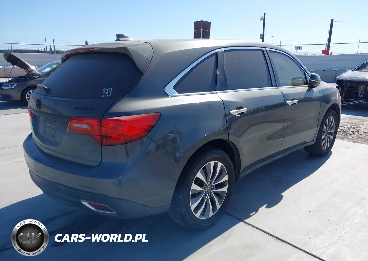2014 Acura Mdx Technology Package VIN:5FRYD3H46EB018381 - 4