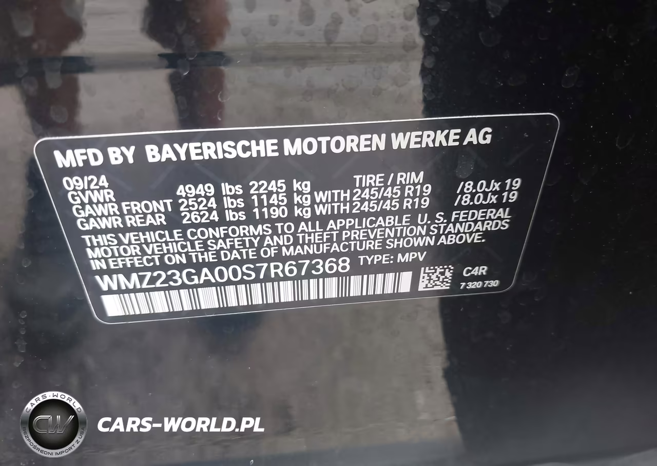 2025 Mini Countryman Cooper S VIN:WMZ23GA00S7R67368 - 9