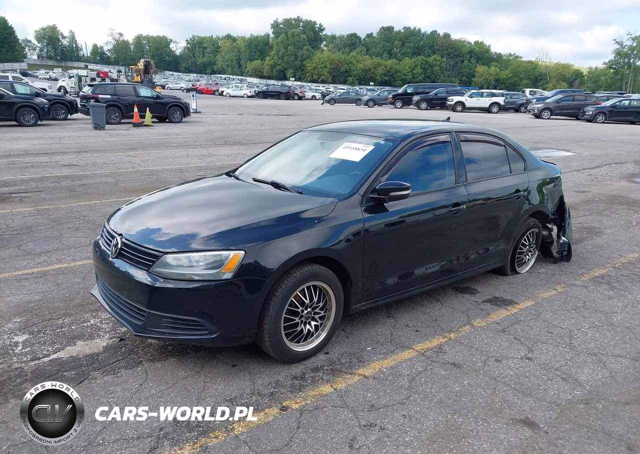 2012 Volkswagen Jetta 2.5L Se VIN:3VWBP7AJ7CM078133 - 2