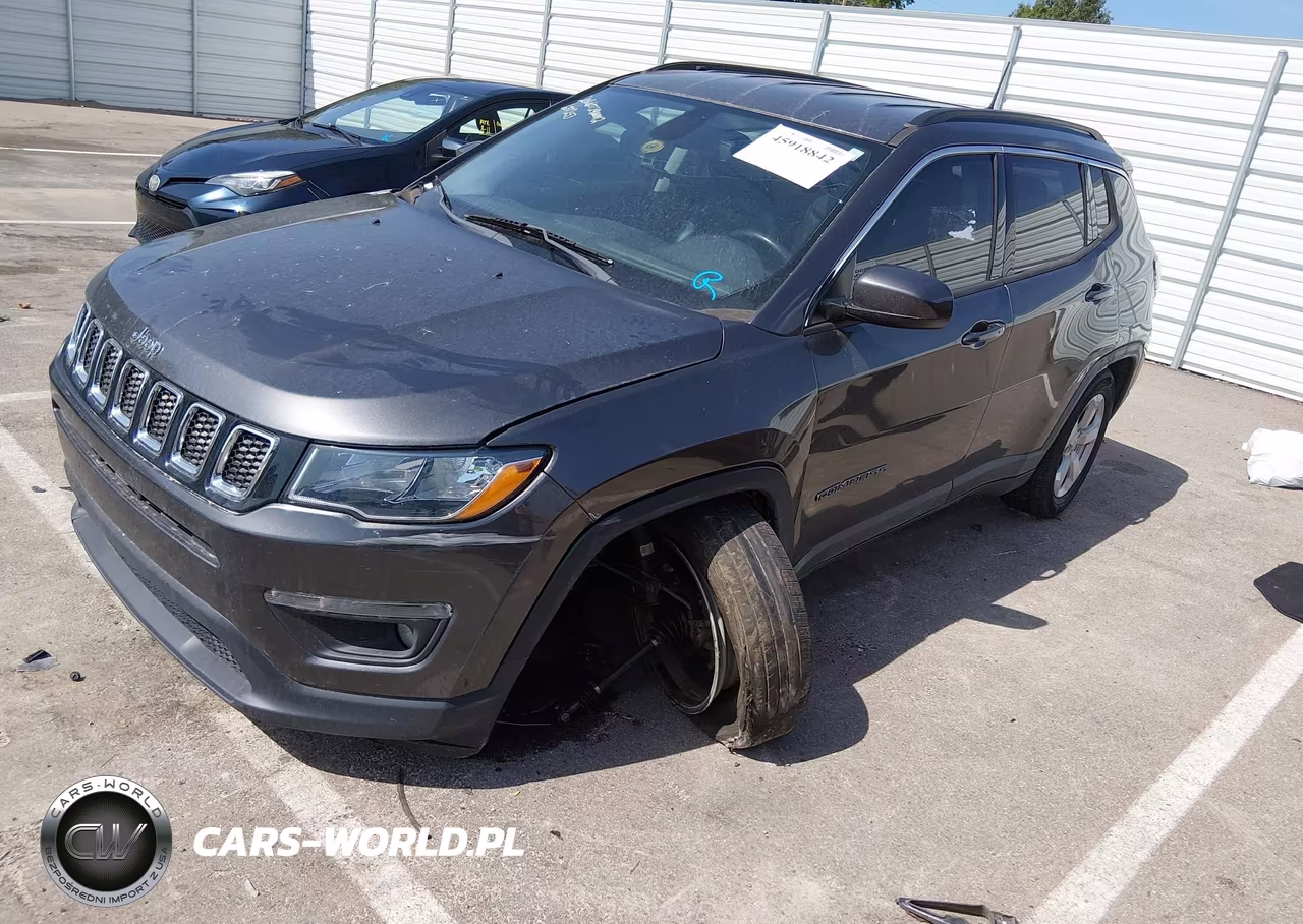 2019 Jeep Compass Latitude Fwd VIN:3C4NJCBB0KT637253 - 2