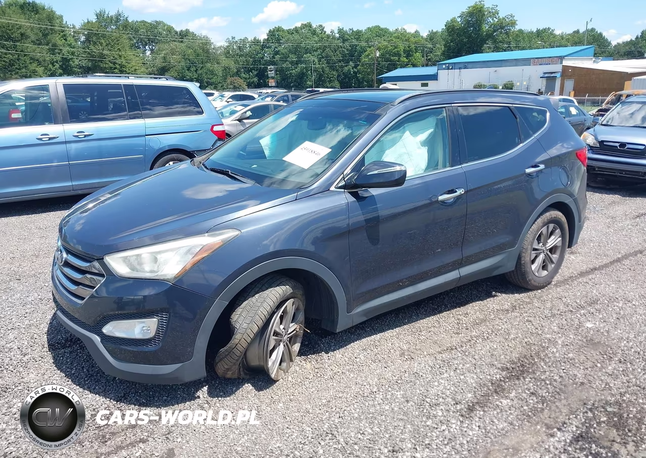 2014 Hyundai Santa Fe Sport 2.4L VIN:5XYZU3LB8EG182316 - 2