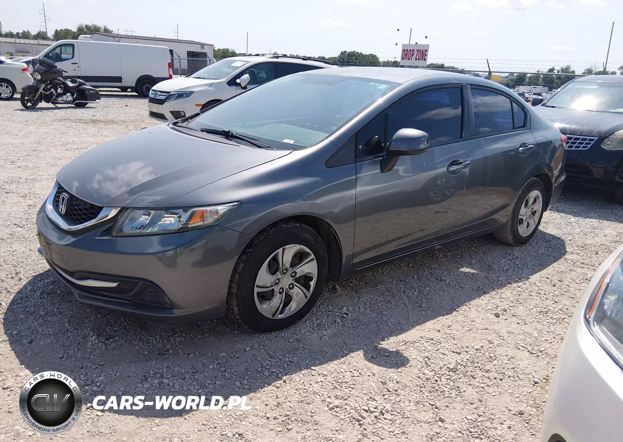 2013 Honda Civic Lx VIN:19XFB2F57DE018446 - 2