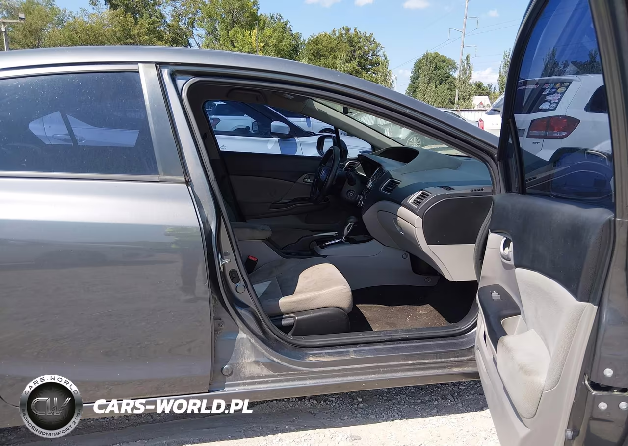2013 Honda Civic Lx VIN:19XFB2F57DE018446 - 5