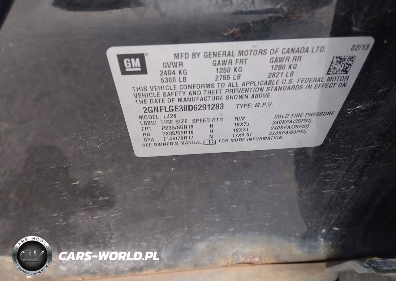 2013 Chevrolet Equinox Ltz VIN:2GNFLGE38D6291283 - 9
