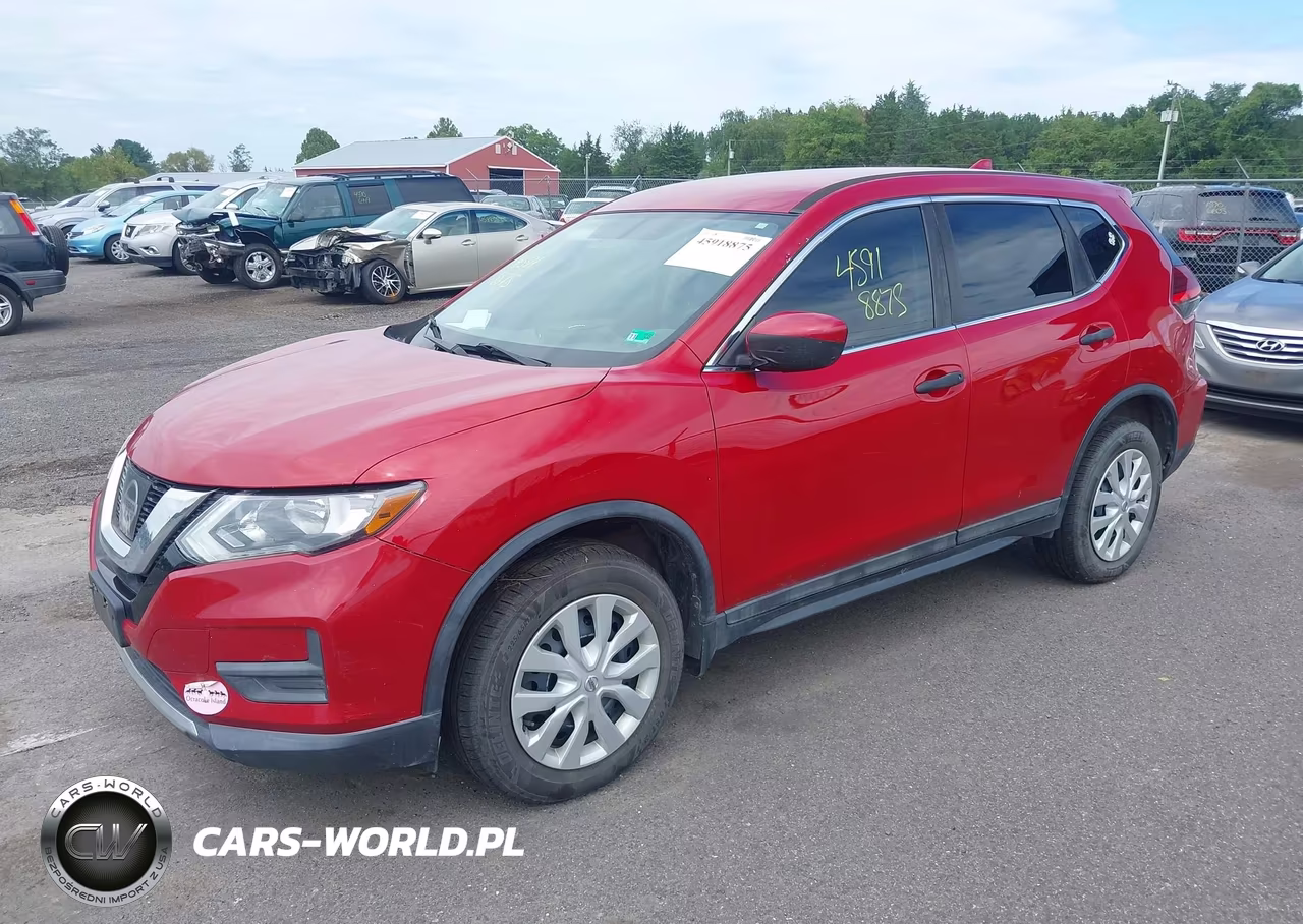 2017 Nissan Rogue S VIN:5N1AT2MVXHC866940 - 2