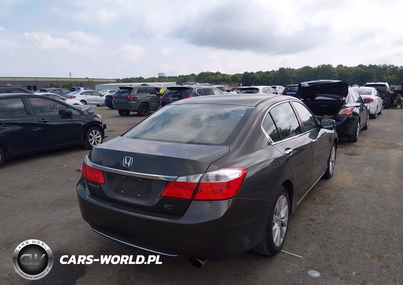2014 Honda Accord Ex VIN:1HGCR2F70EA136585 - 4