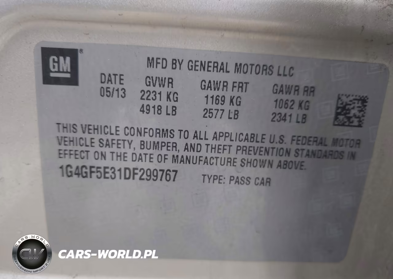 2013 Buick Lacrosse Premium 1 Group VIN:1G4GF5E31DF299767 - 9