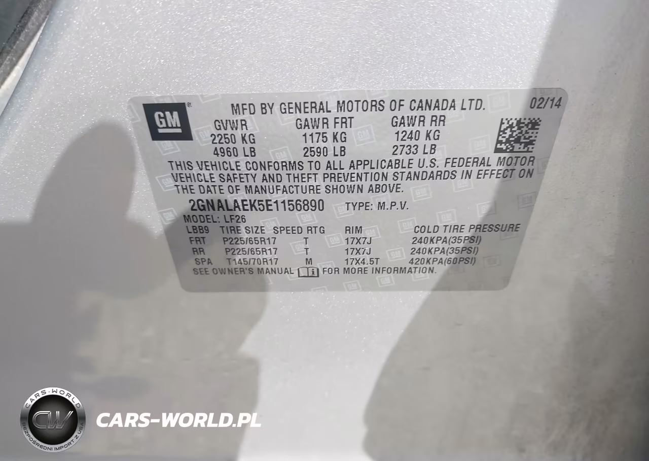 2014 Chevrolet Equinox Ls VIN:2GNALAEK5E1156890 - 9