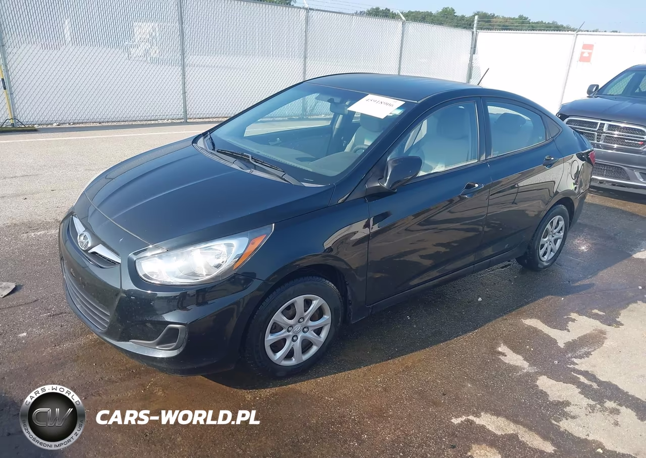 2012 Hyundai Accent Gls VIN:KMHCT4AE5CU050519 - 2