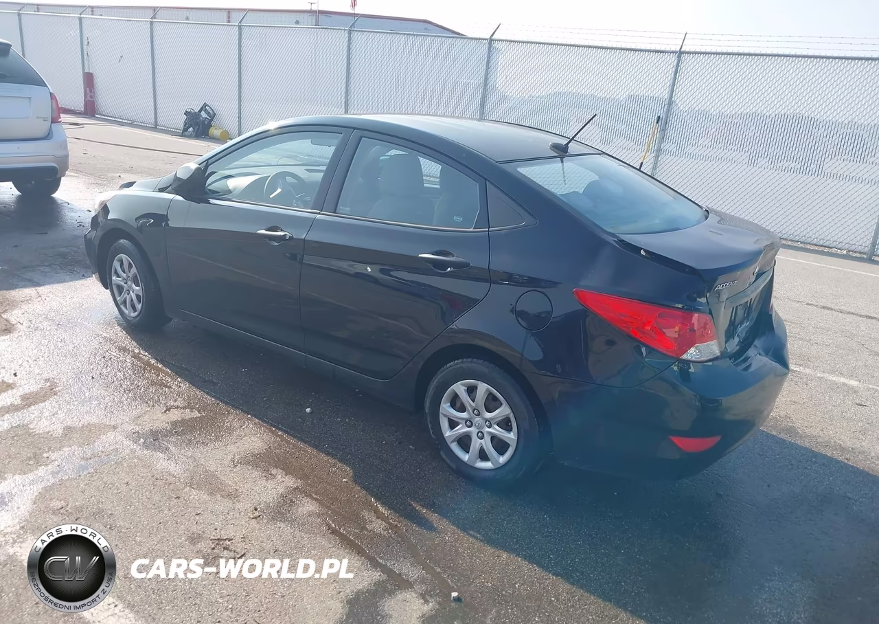 2012 Hyundai Accent Gls VIN:KMHCT4AE5CU050519 - 3