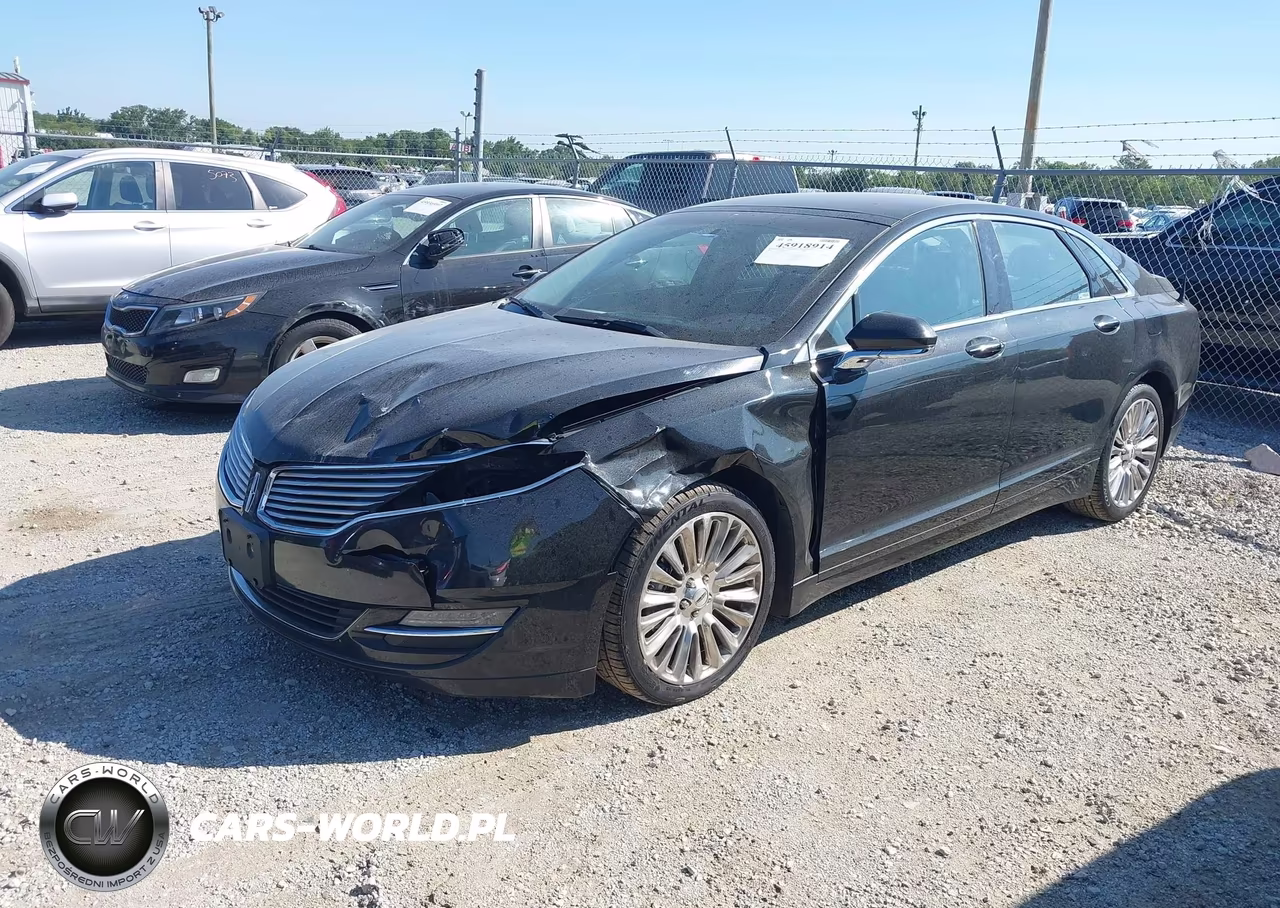 2014 Lincoln Mkz VIN:3LN6L2J9XER830210 - 2