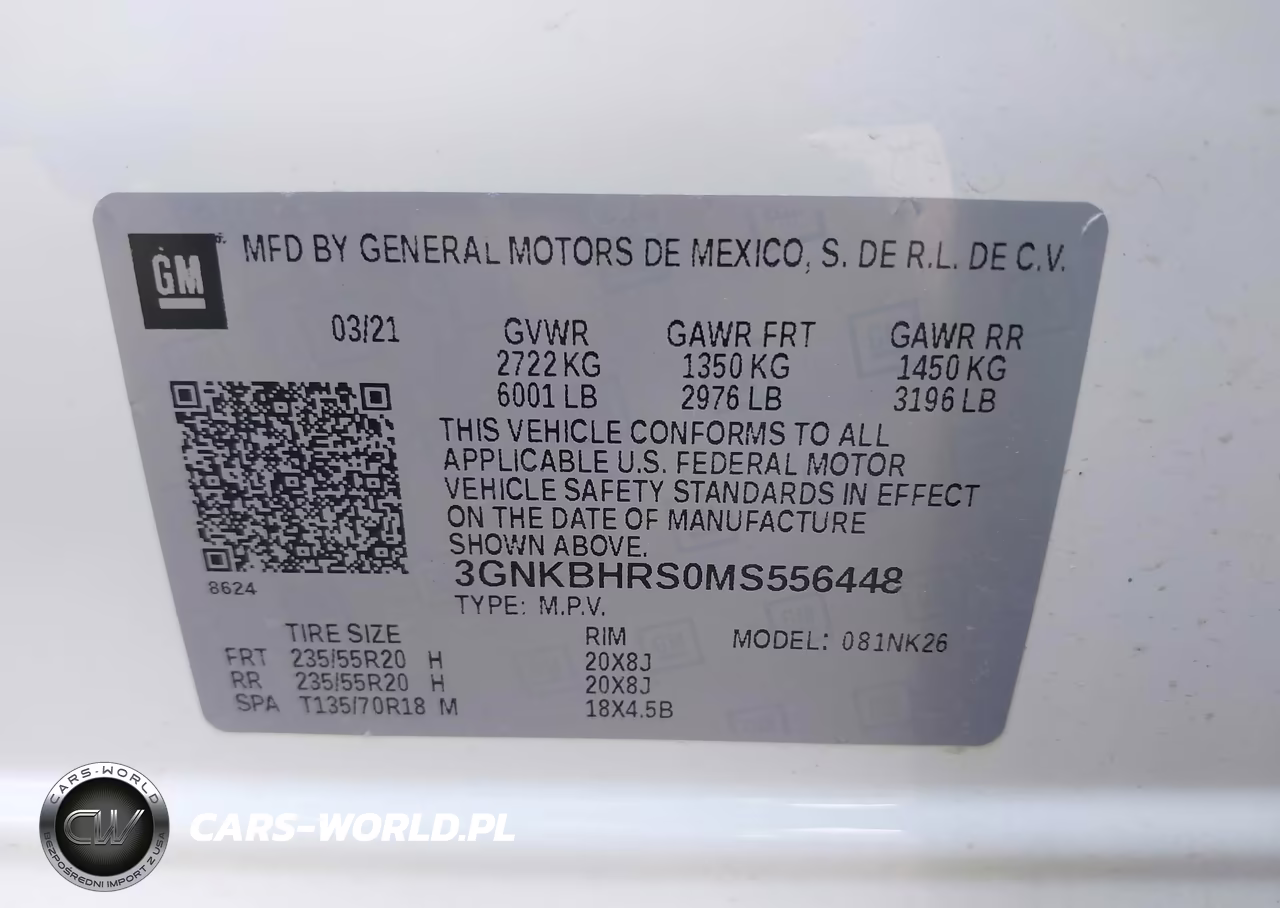 2021 Chevrolet Blazer Awd 2Lt VIN:3GNKBHRS0MS556448 - 9