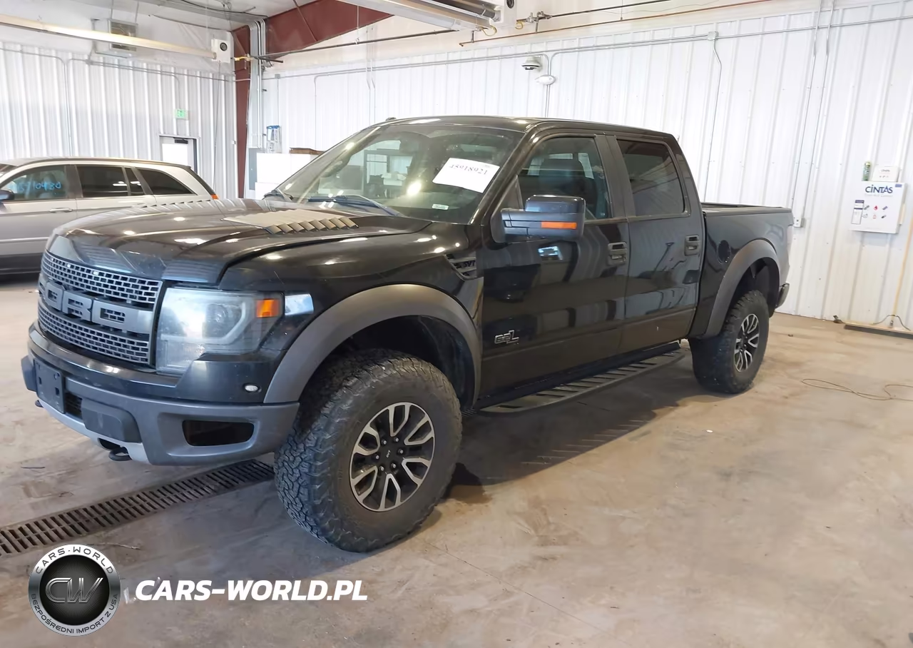2013 Ford F-150 Svt Raptor VIN:1FTFW1R63DFA09705 - 2