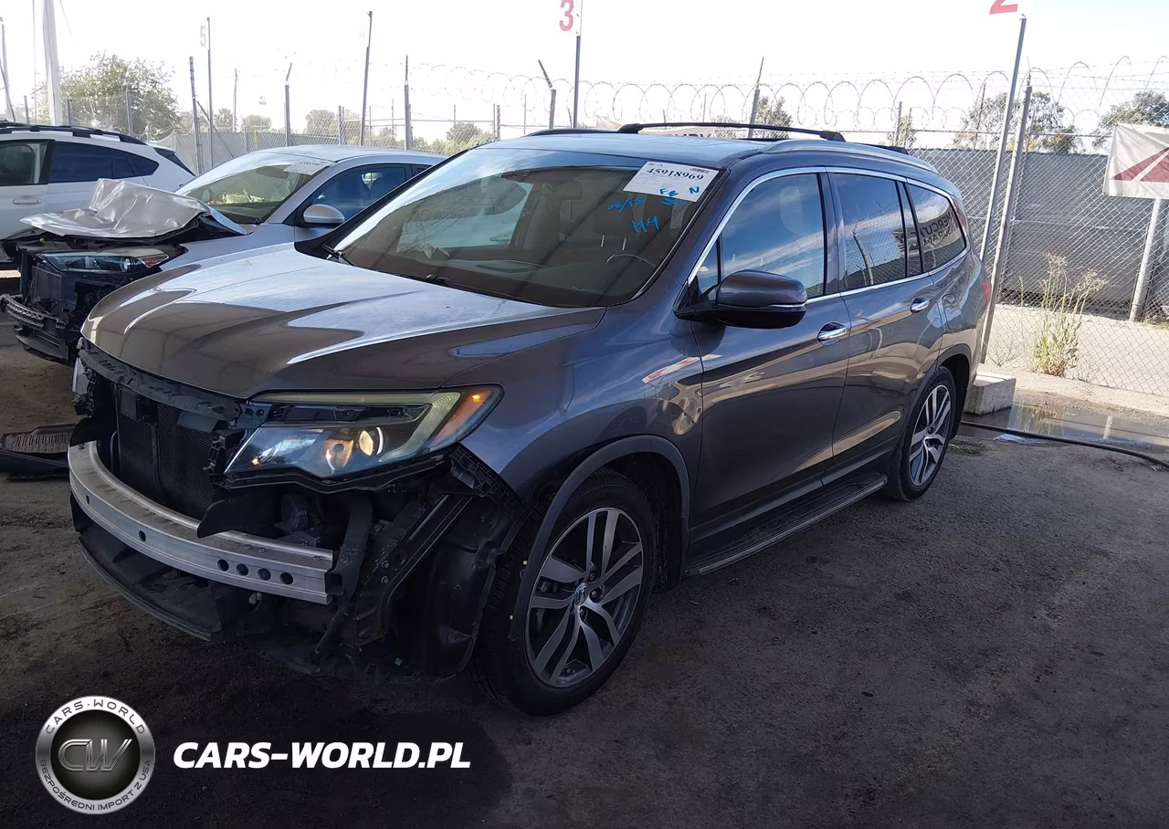 2017 Honda Pilot Touring VIN:5FNYF5H90HB023180 - 2