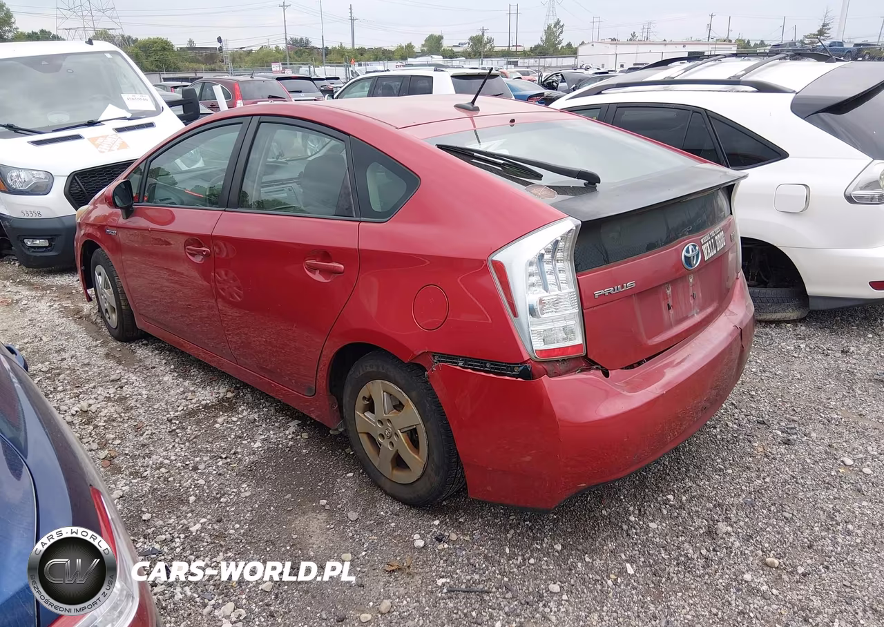 2011 Toyota Prius Two VIN:JTDKN3DU3B0257181 - 3