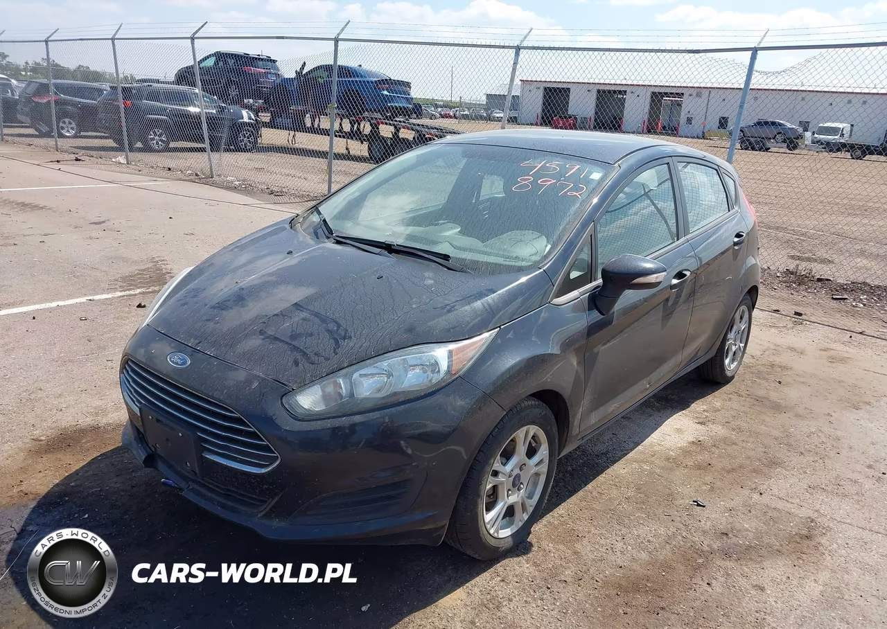 2014 Ford Fiesta Se VIN:3FADP4EJ5EM103172 - 2