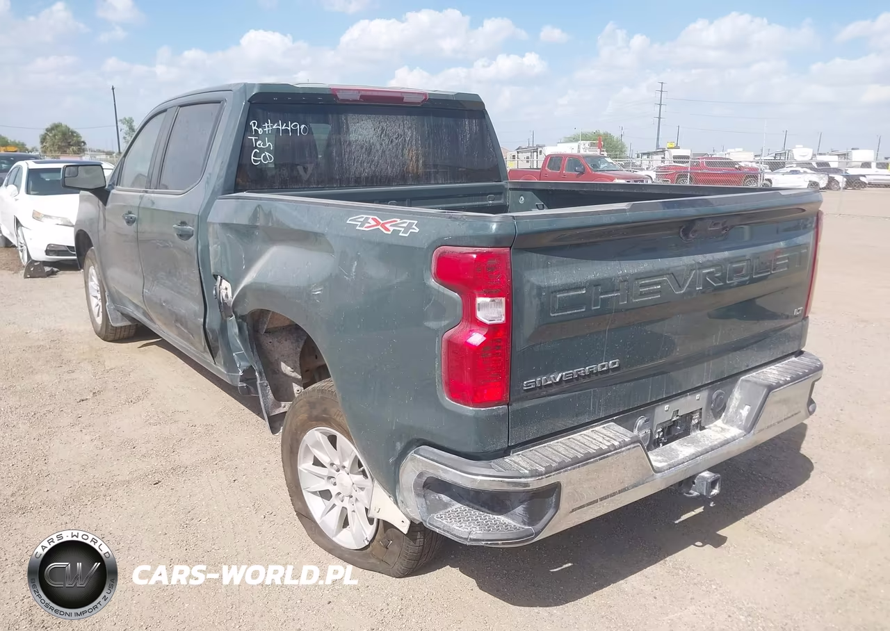 2025 Chevrolet Silverado 1500 4Wd Standard Bed Lt VIN:3GCUKDED7SG192613 - 3