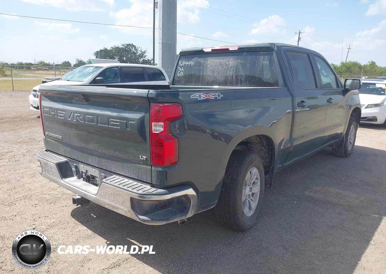 2025 Chevrolet Silverado 1500 4Wd Standard Bed Lt VIN:3GCUKDED7SG192613 - 4
