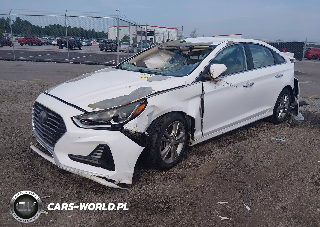 2018 Hyundai Sonata Sel VIN:5NPE34AF6JH648325 - 2