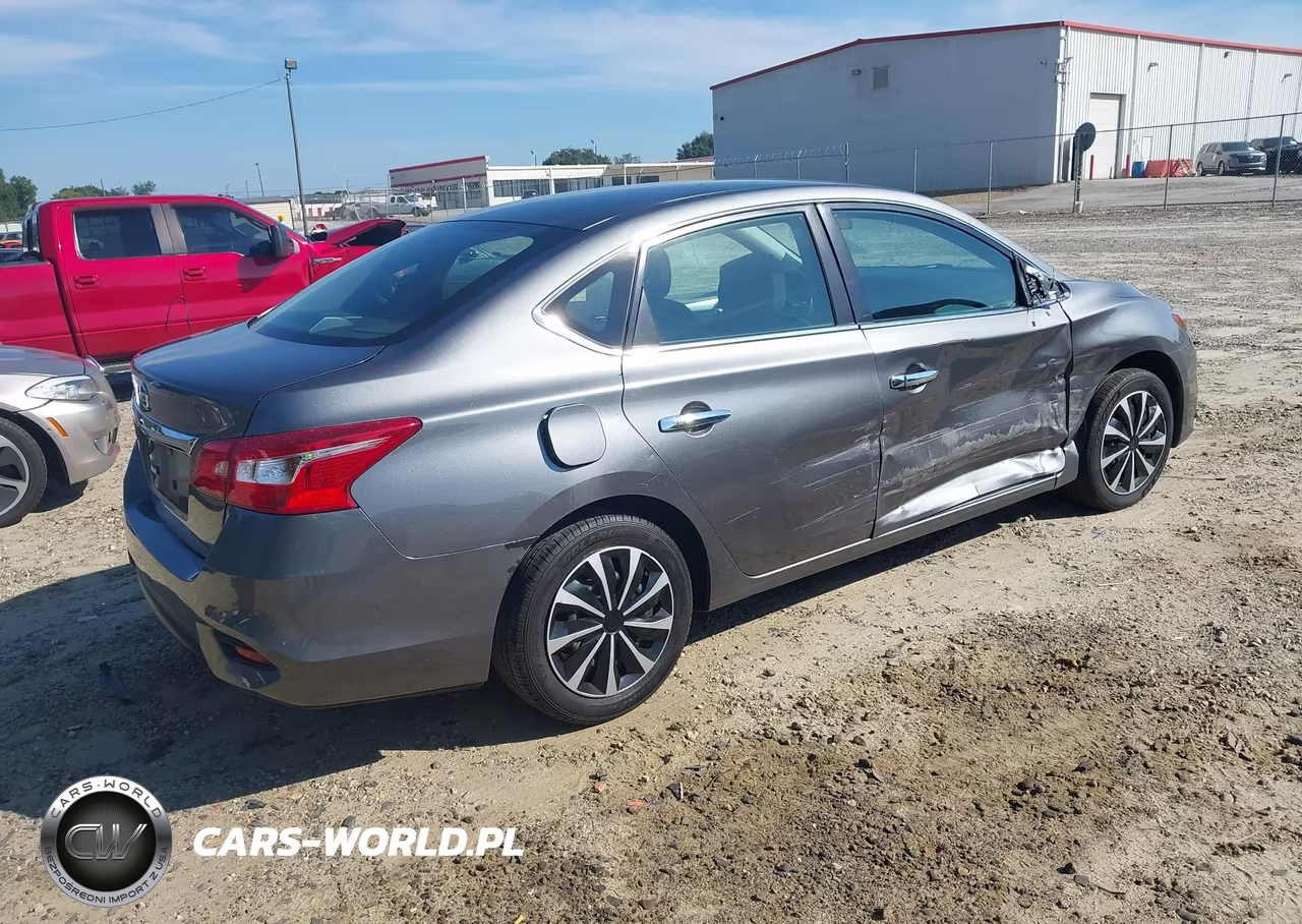 2019 Nissan Sentra S VIN:3N1AB7AP4KY319013 - 4