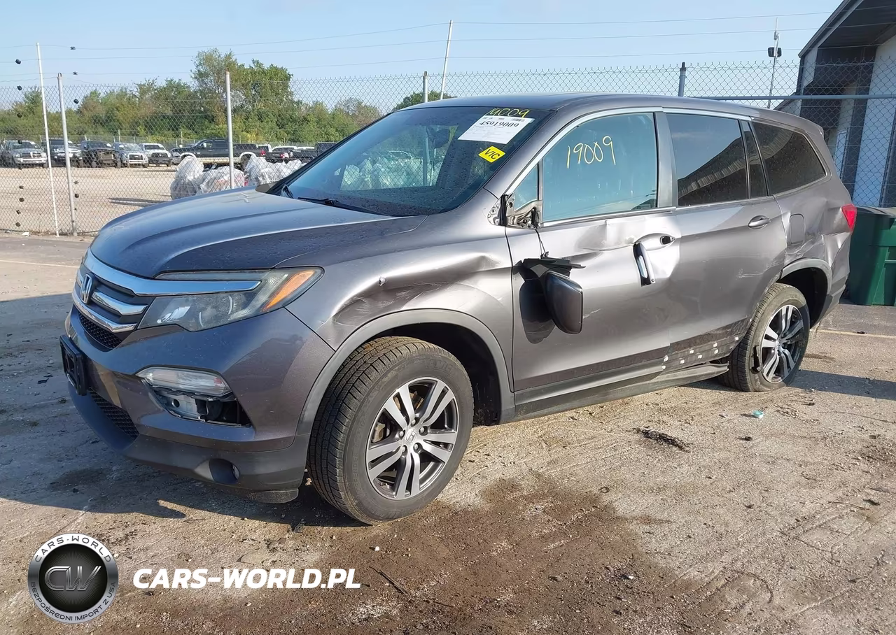 2017 Honda Pilot Ex-L VIN:5FNYF6H55HB068540 - 2