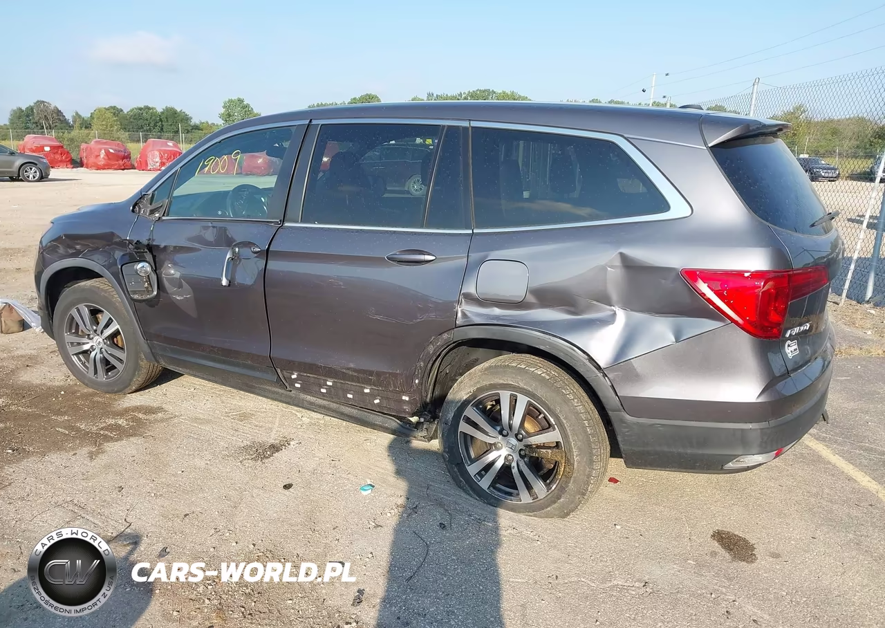 2017 Honda Pilot Ex-L VIN:5FNYF6H55HB068540 - 3