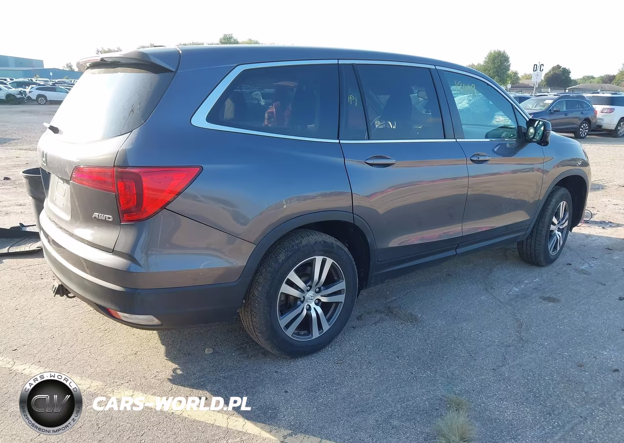 2017 Honda Pilot Ex-L VIN:5FNYF6H55HB068540 - 4