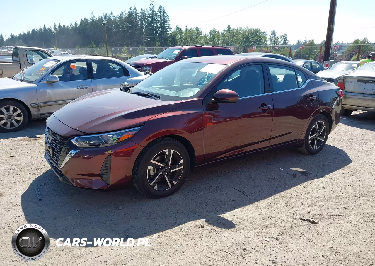 2025 Nissan Sentra Sv VIN:3N1AB8CV5SY352815 - 2