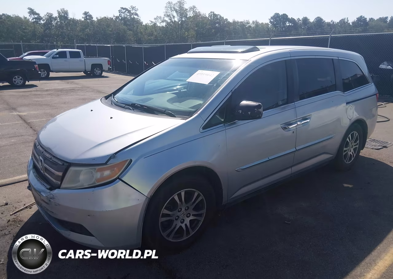 2012 Honda Odyssey Ex-L VIN:5FNRL5H61CB015696 - 2