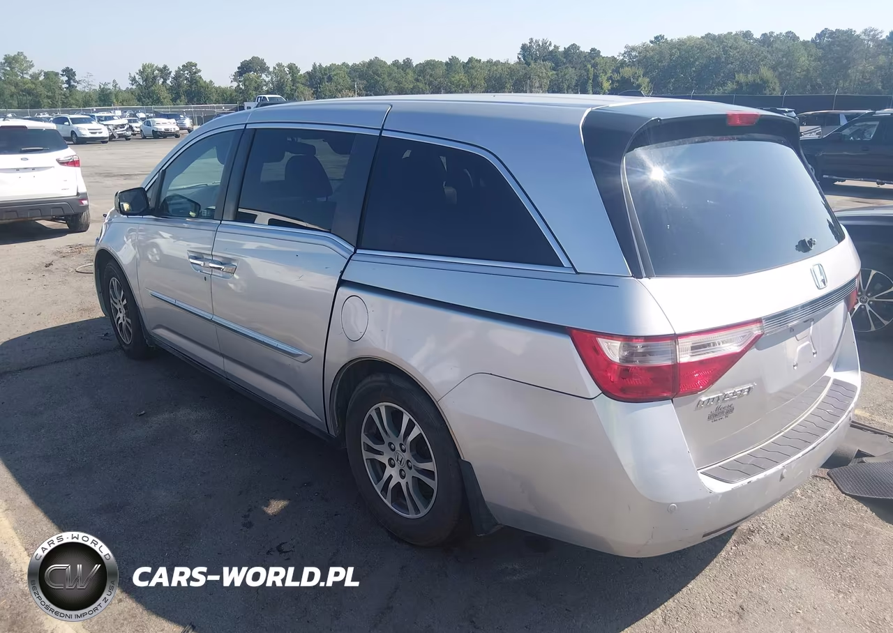 2012 Honda Odyssey Ex-L VIN:5FNRL5H61CB015696 - 3