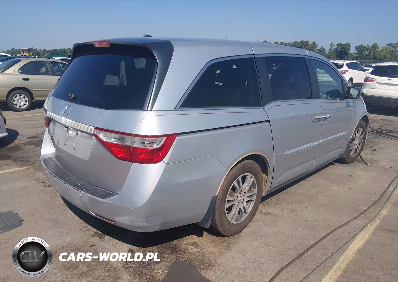 2012 Honda Odyssey Ex-L VIN:5FNRL5H61CB015696 - 4