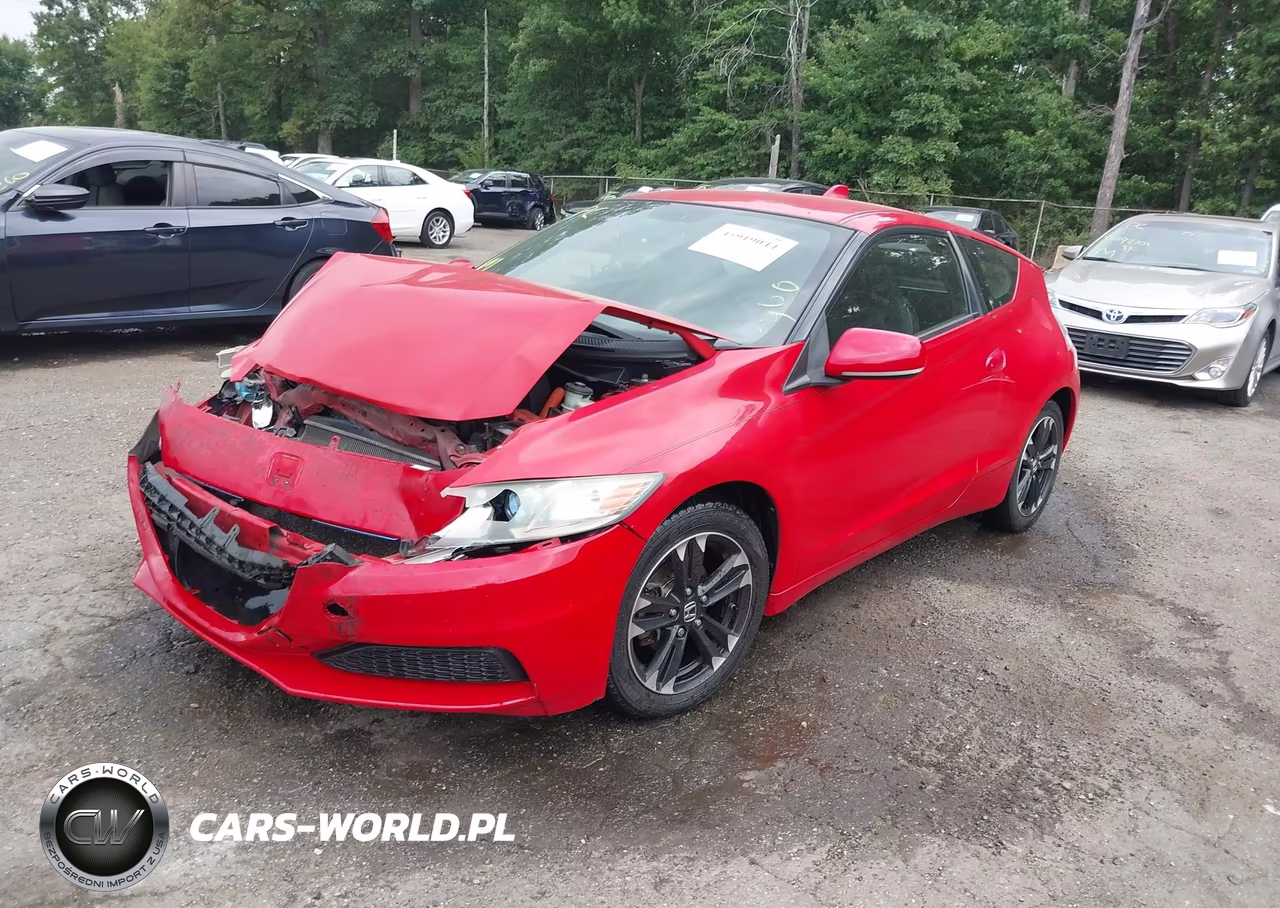 2014 Honda Cr-Z VIN:JHMZF1D47ES002301 - 2