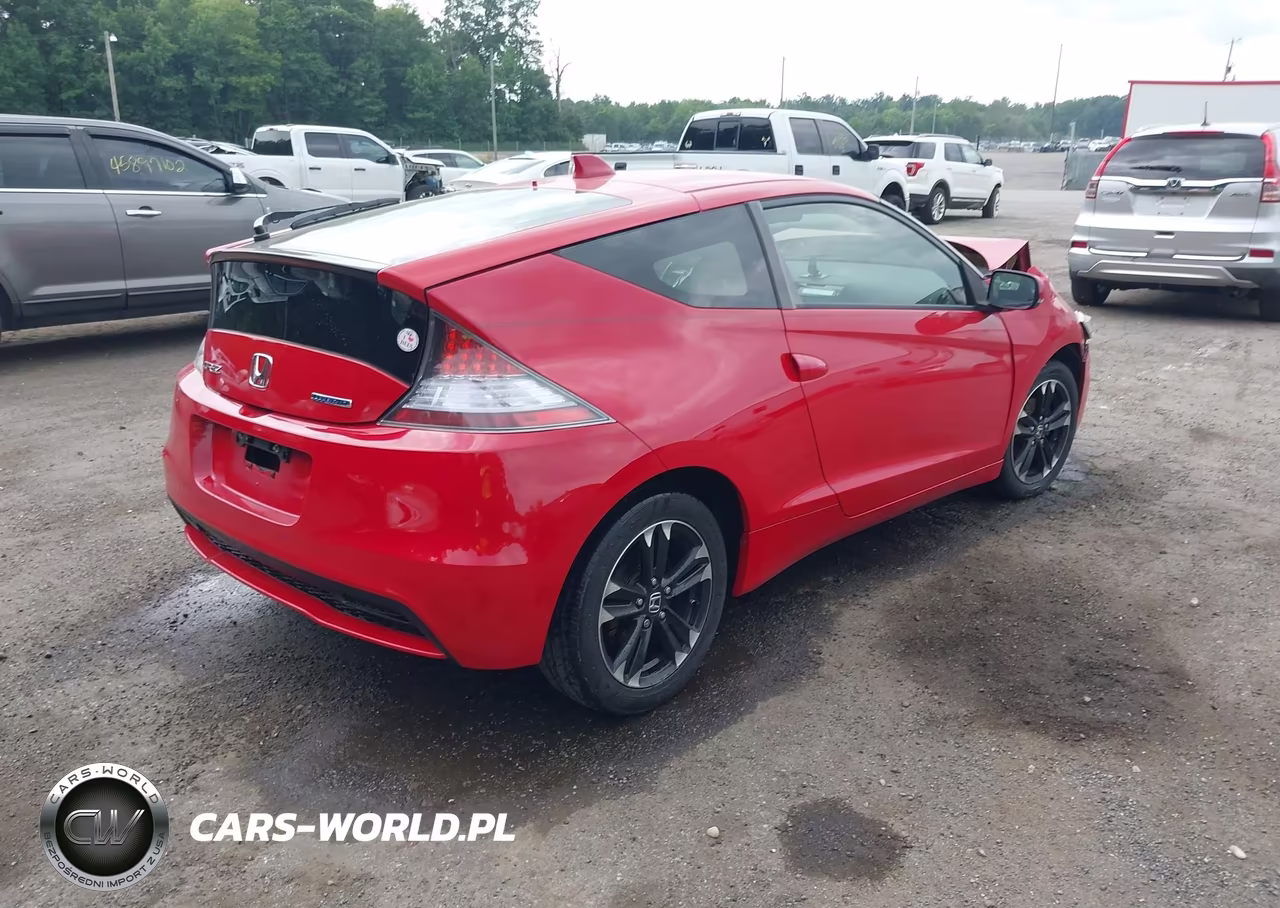 2014 Honda Cr-Z VIN:JHMZF1D47ES002301 - 4
