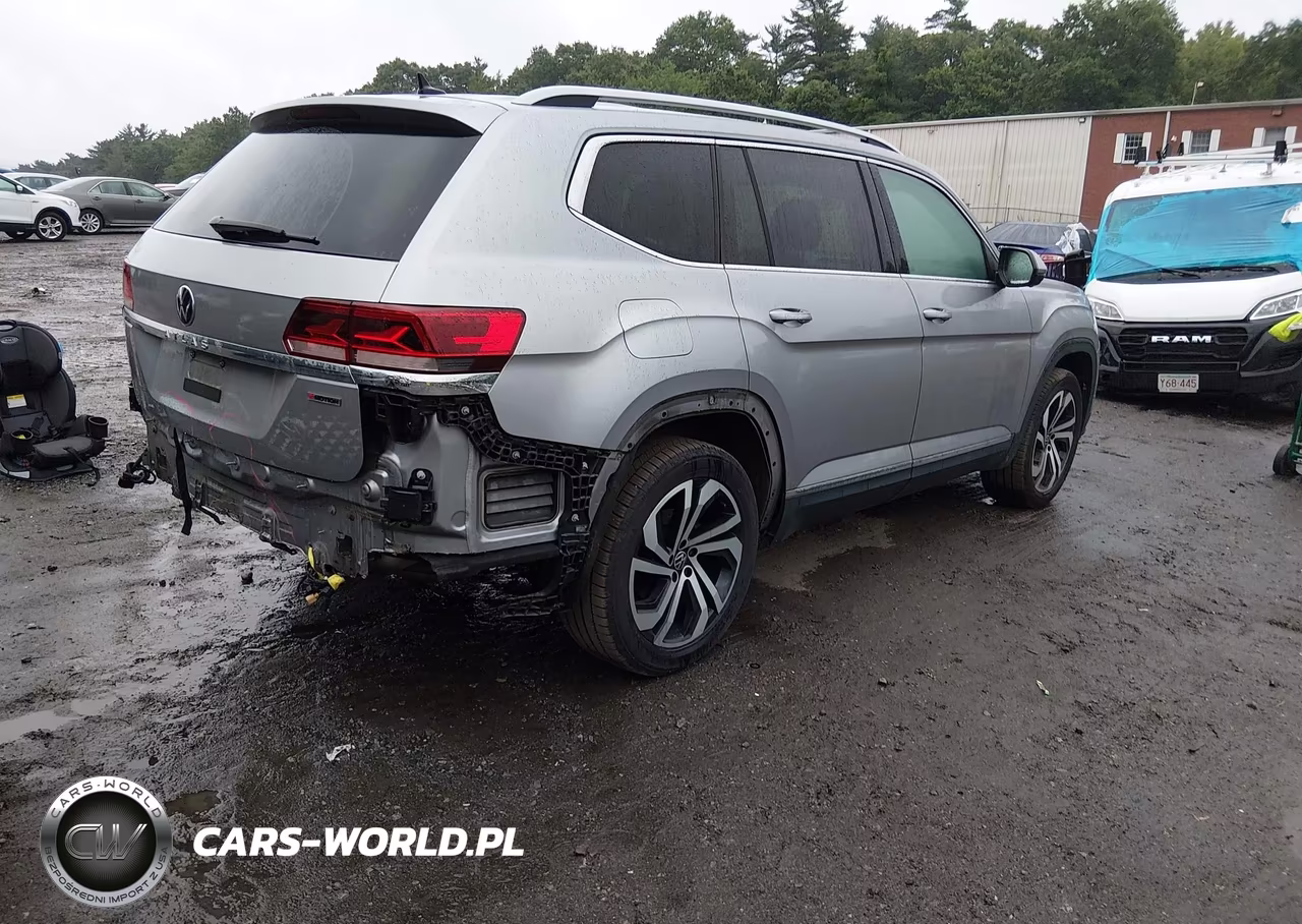 2021 Volkswagen Atlas 3.6L V6 Sel Premium VIN:1V2TR2CA0MC540681 - 4
