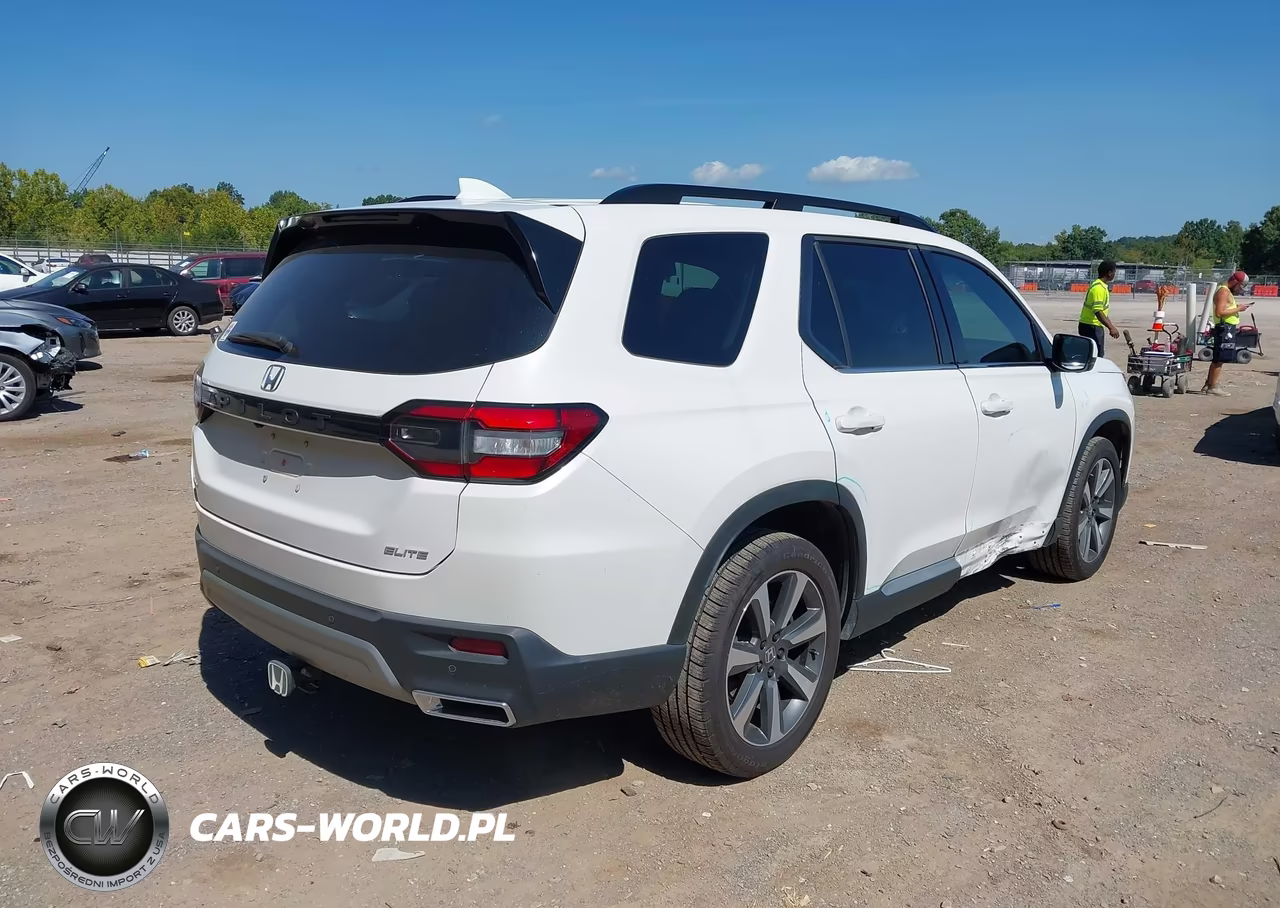 2025 Honda Pilot Elite VIN:5FNYG1H86SB031904 - 4