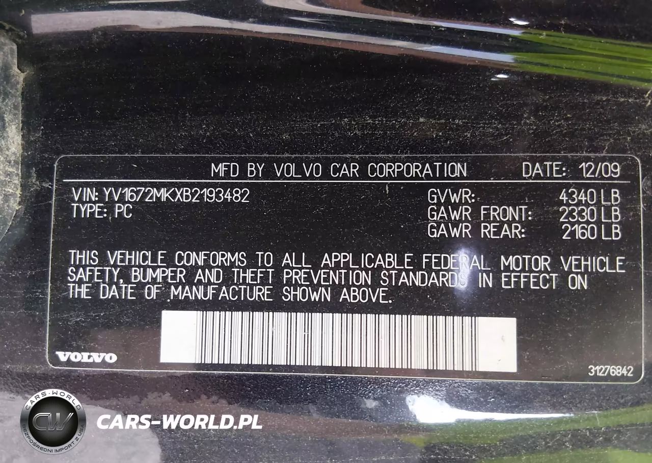 2011 Volvo C30 R-Design-T5 (Retail Only) VIN:YV1672MKXB2193482 - 9
