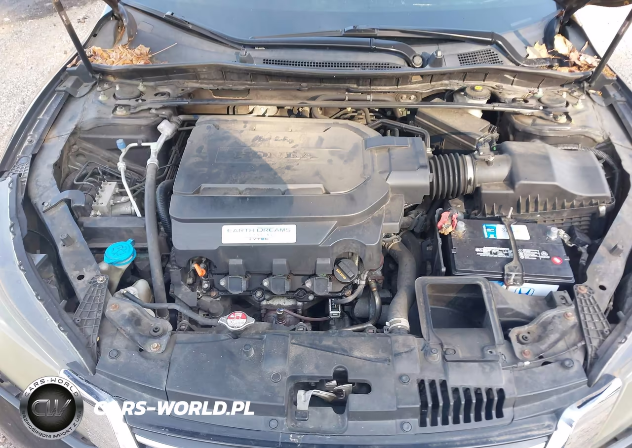 2015 Honda Accord Ex-L V-6 VIN:1HGCR3F8XFA010444 - 10