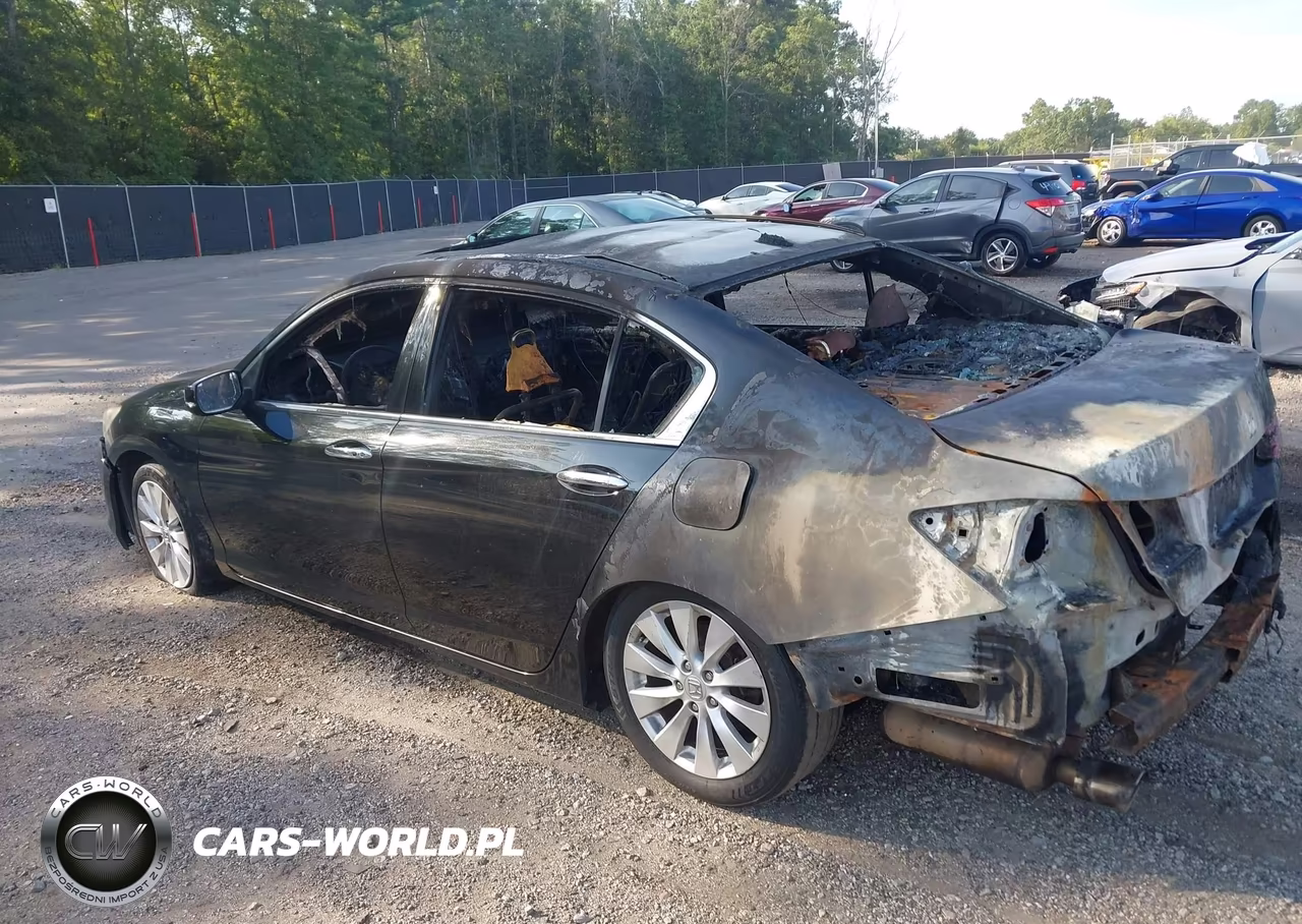 2015 Honda Accord Ex-L V-6 VIN:1HGCR3F8XFA010444 - 3