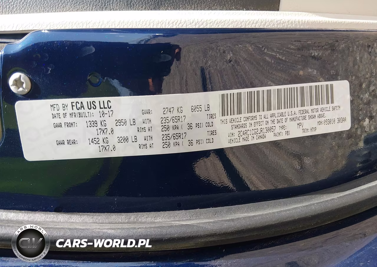 2018 Chrysler Pacifica Lx VIN:2C4RC1CG2JR130057 - 9