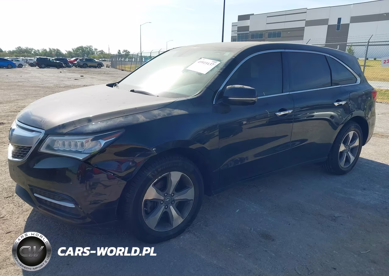 2015 Acura Mdx VIN:5FRYD3H24FB008898 - 2