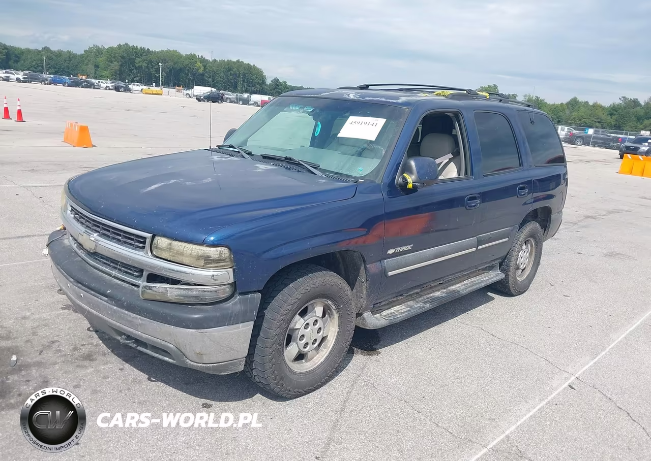 2001 Chevrolet Tahoe Lt VIN:1GNEK13T11J316084 - 2