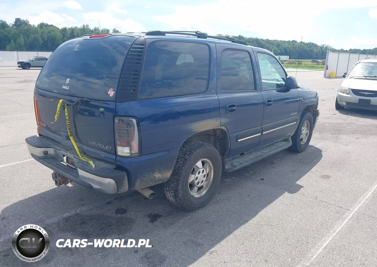 2001 Chevrolet Tahoe Lt VIN:1GNEK13T11J316084 - 4