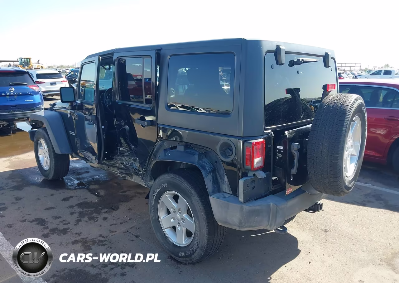 2016 Jeep Wrangler Unlimited Sport VIN:1C4BJWDG3GL191597 - 3