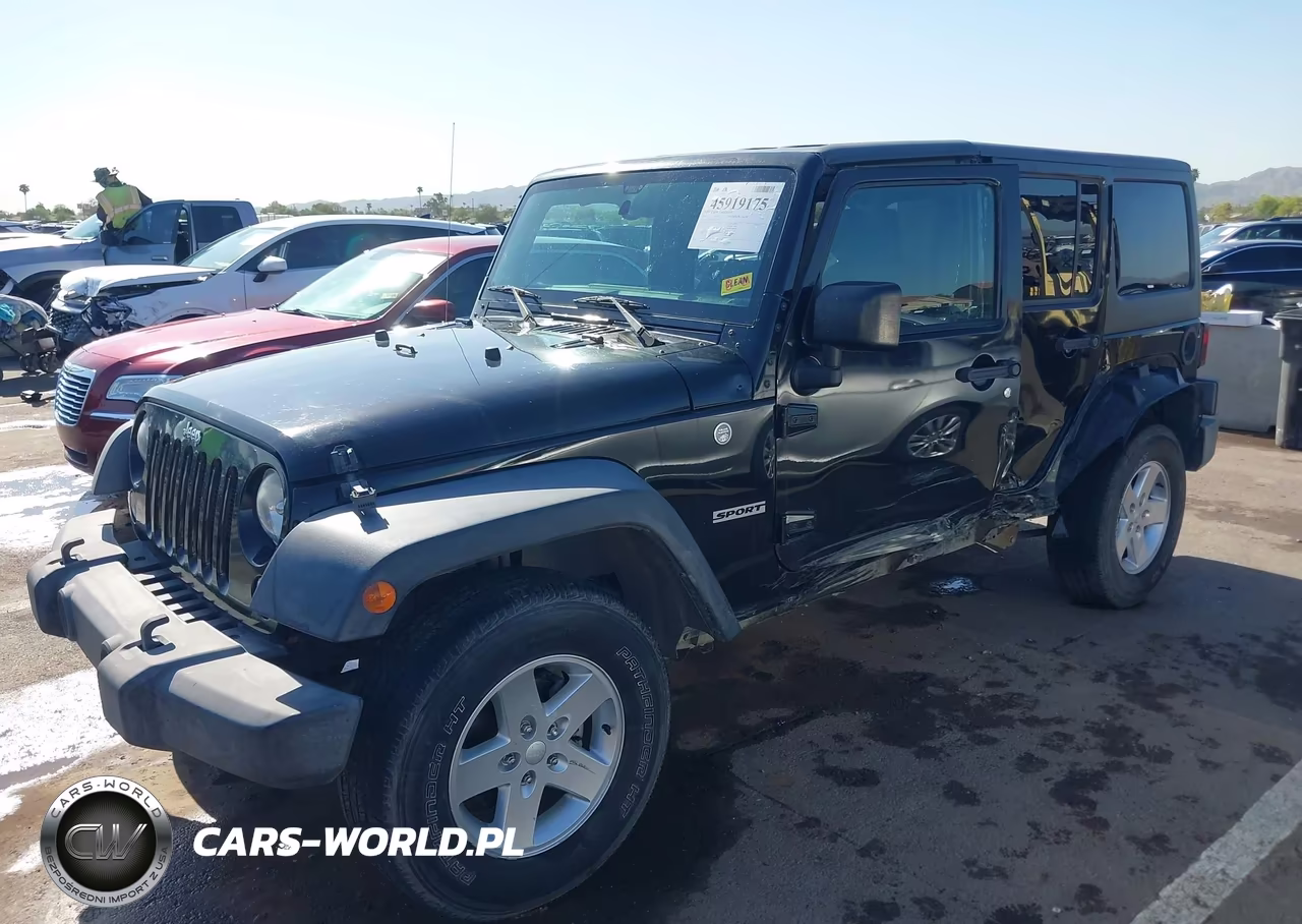2016 Jeep Wrangler Unlimited Sport VIN:1C4BJWDG3GL191597 - 6