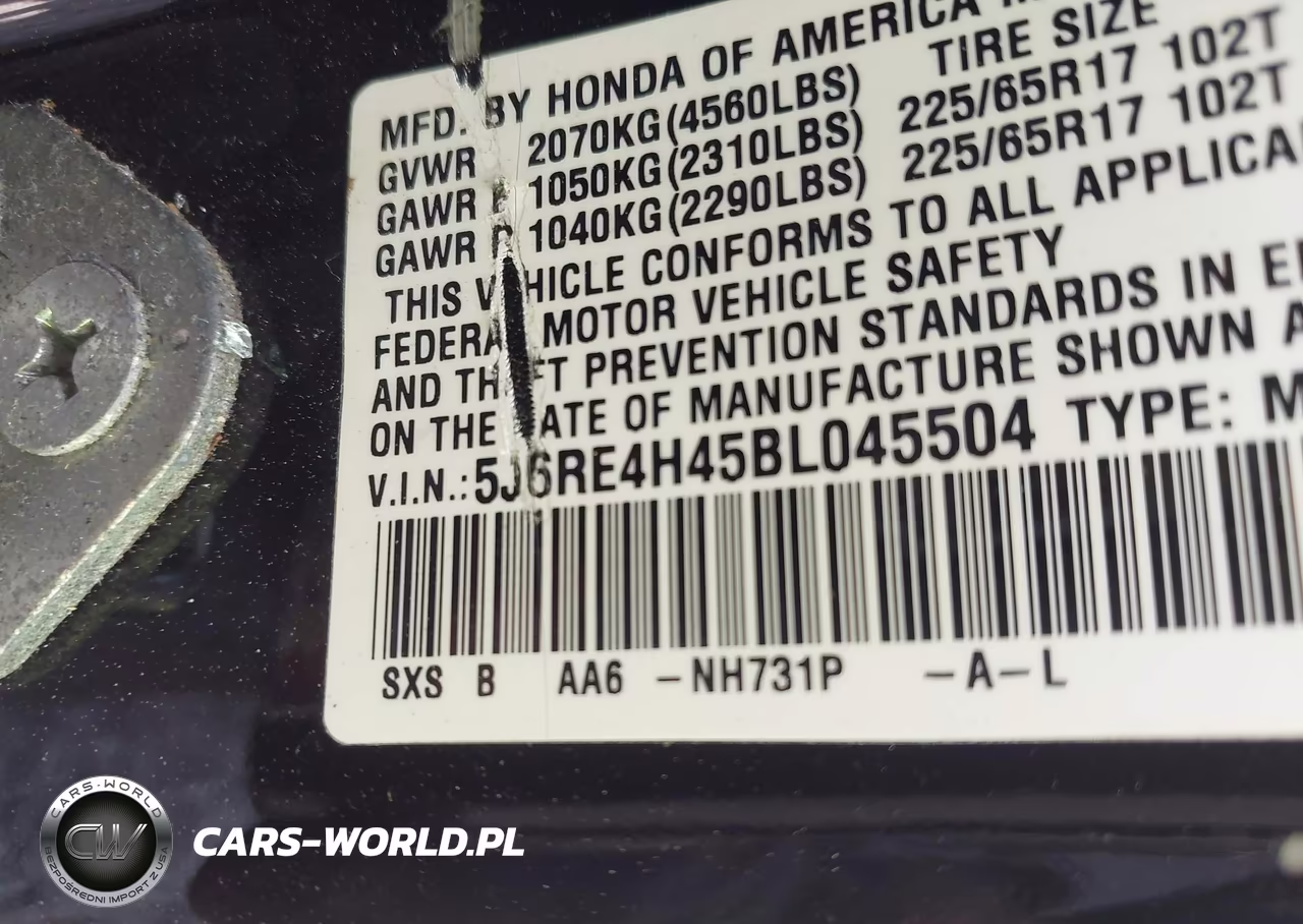 2011 Honda Cr-V Se VIN:5J6RE4H45BL045504 - 9