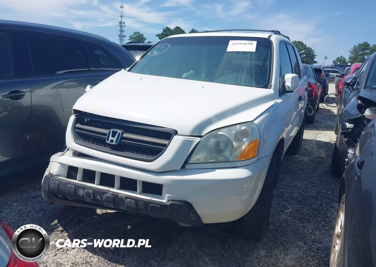 2005 Honda Pilot Ex-L VIN:5FNYF18565B007907 - 2