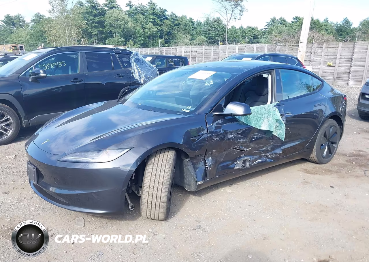 2024 Tesla Model 3 Long Range Dual Motor All-Wheel Drive-Rear-Wheel Drive VIN:5YJ3E1EA1RF755503 - 2